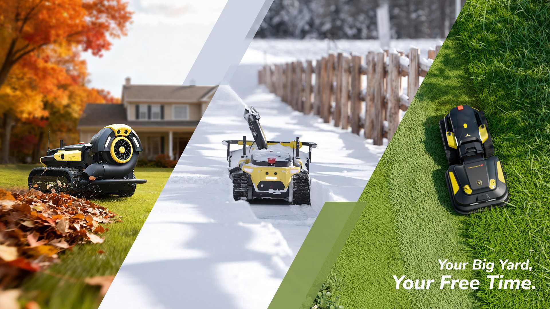 Nie wieder Schnee schaufeln: 1.200 $ Rabatt auf die autonome Roboter-Schneefräse von Yarbo an diesem schwarzen Freitag