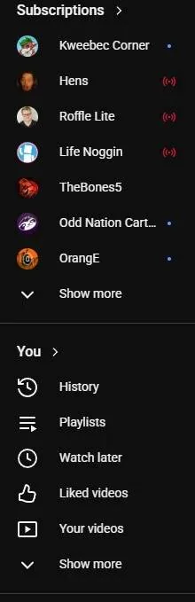 YouTube fehlt Funktionen 4