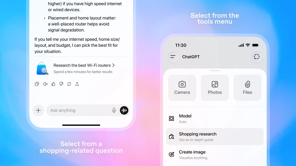 Der neue KI-Einkaufsassistent von ChatGPT kann jetzt Produkte für Sie recherchieren und kaufen