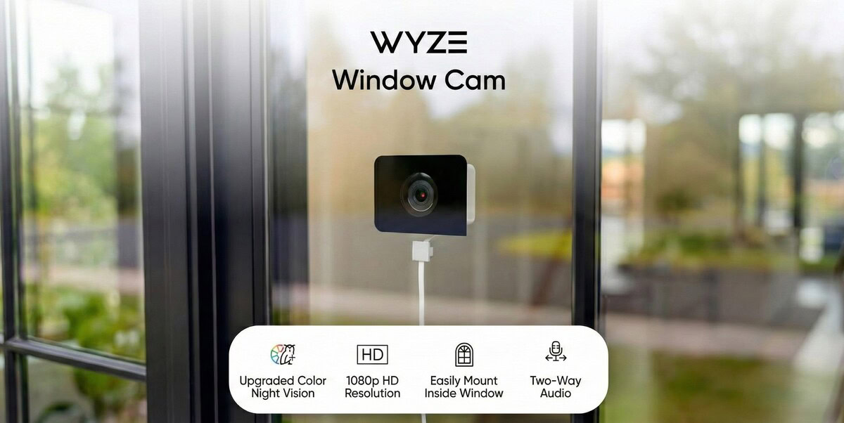Die neue Fensterkamera von Wyze löst Probleme bei der Installation von Überwachungskameras im Freien