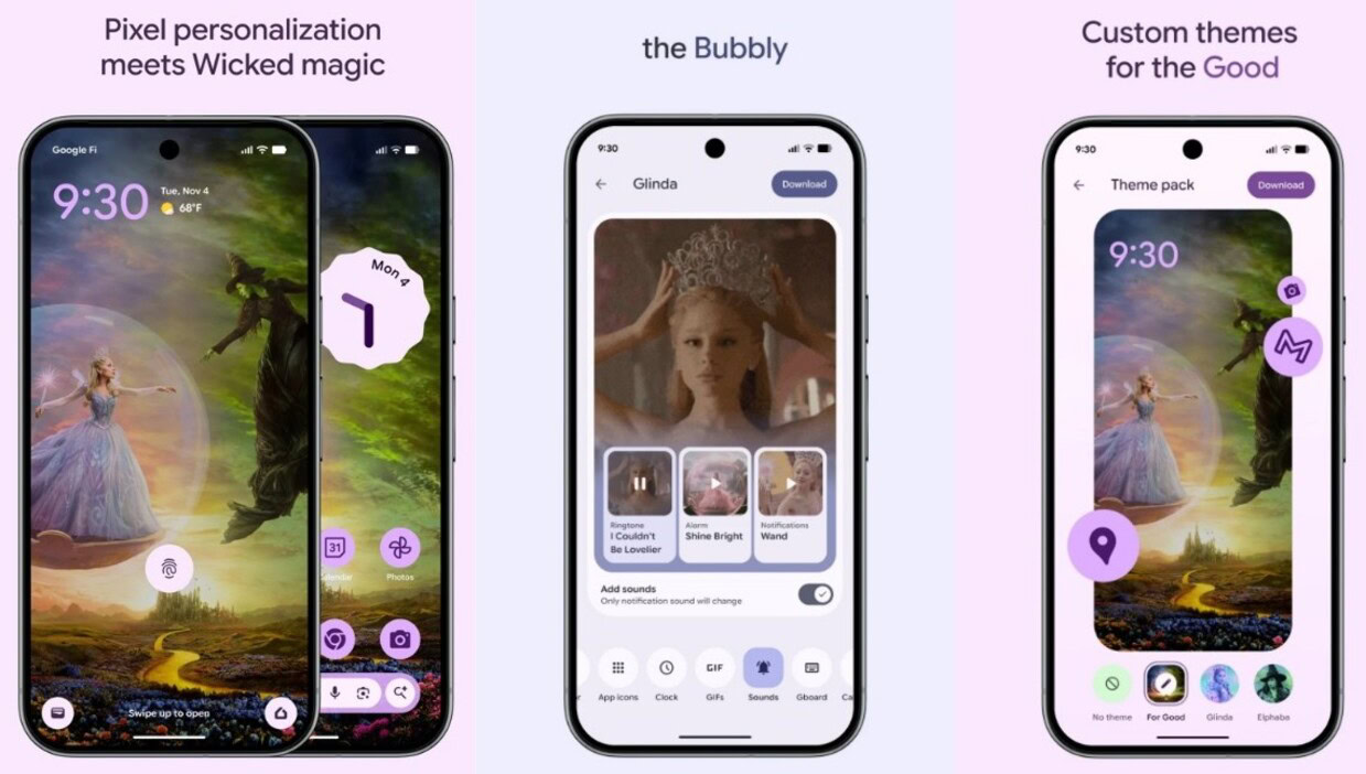 Google Pixel-Telefone erhalten One-Tap-Designs, um die Anpassungsmöglichkeiten der Konkurrenten herauszufordern