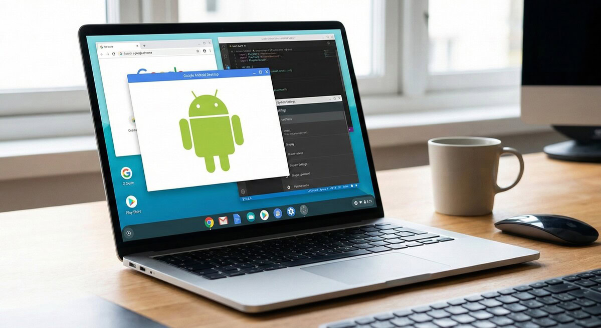 Googles Aluminium-Betriebssystem sucht mit Gemini nach Android-Premium-PCs
