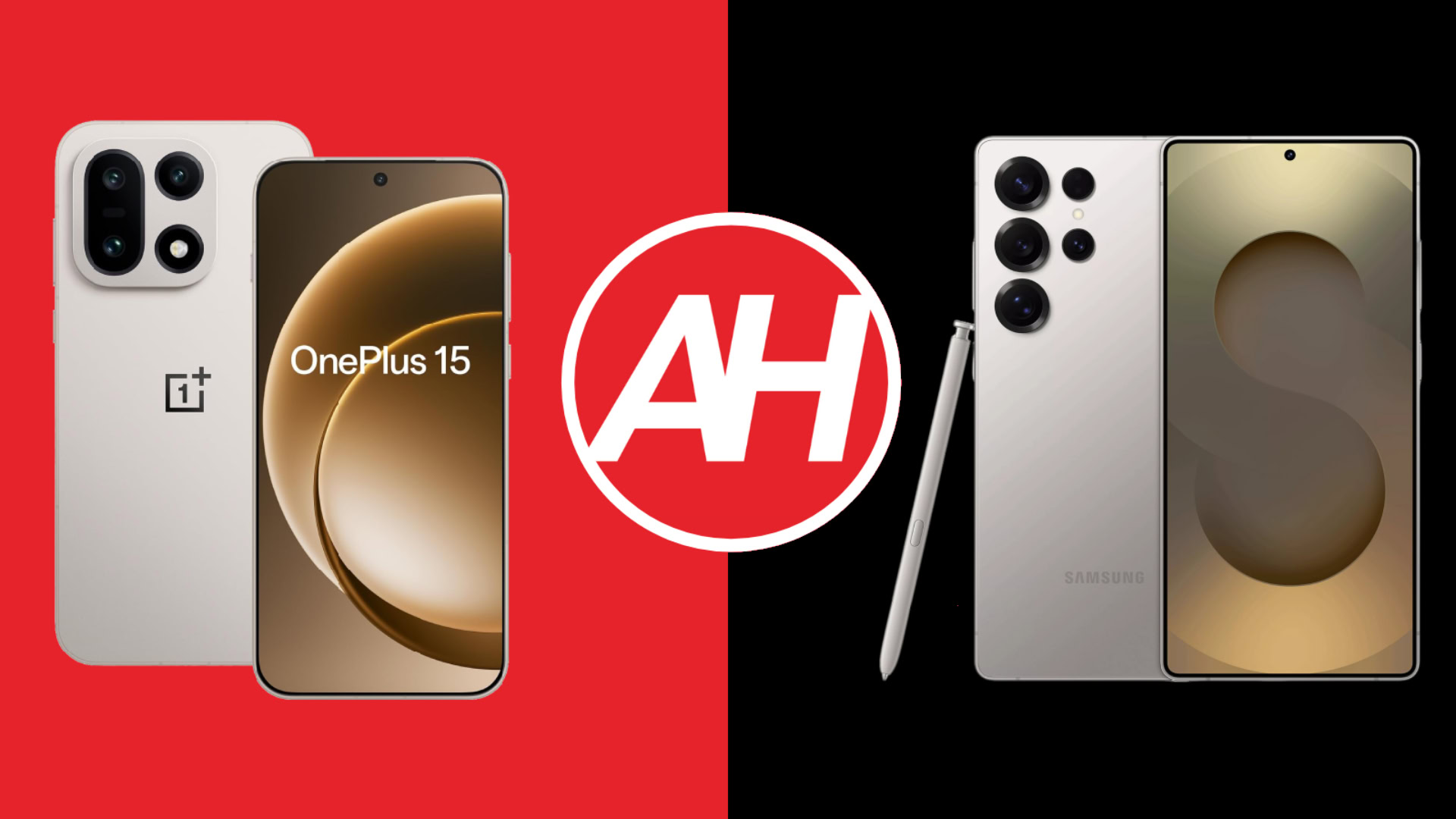Telefonvergleiche: OnePlus 15 vs. Samsung Galaxy S25 Ultra