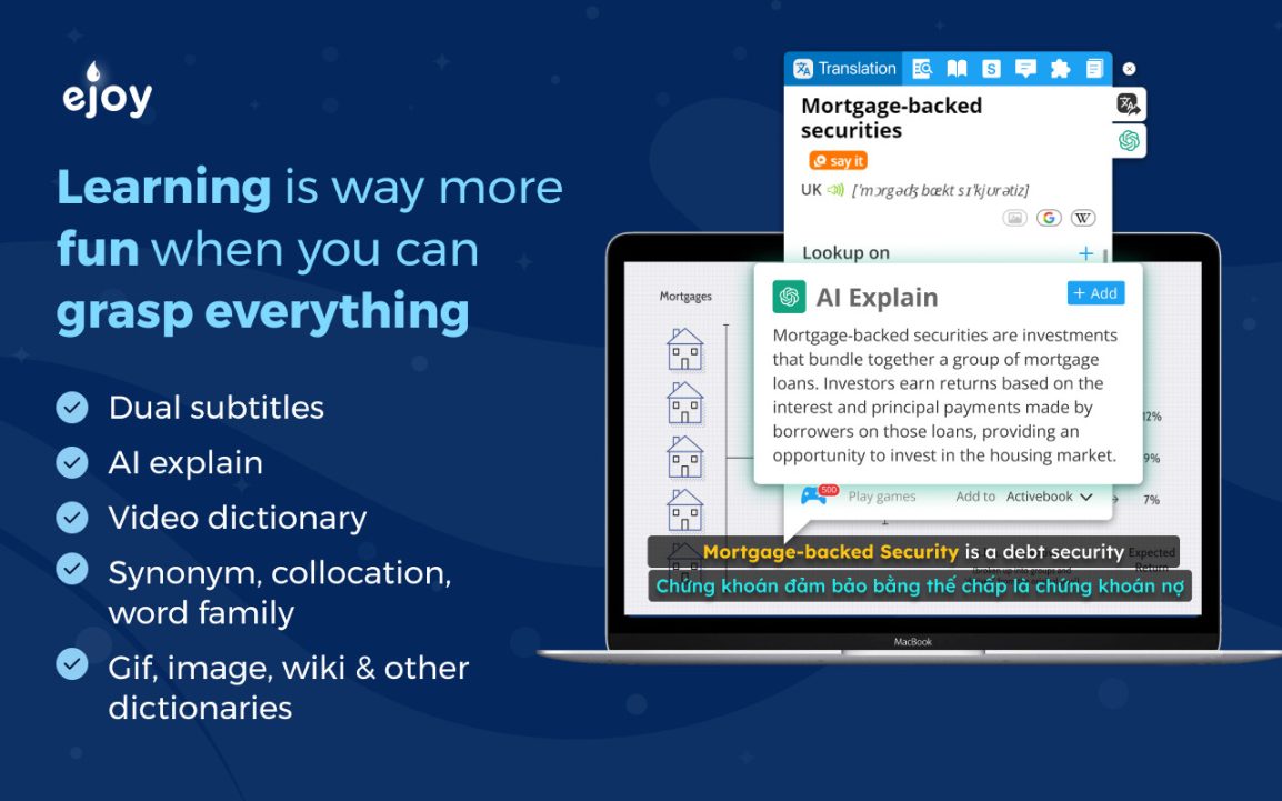 eJOY AI Dictionary beste Chrome-Erweiterung 2025 1
