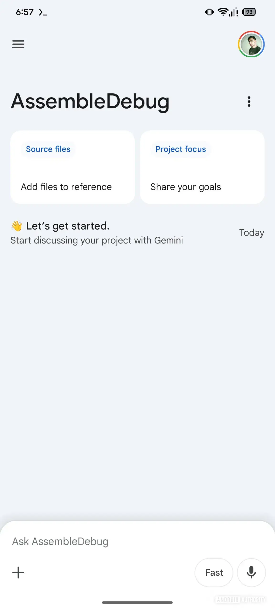 Google Gemini Projects-Tool – erster Blick auf Leak 3