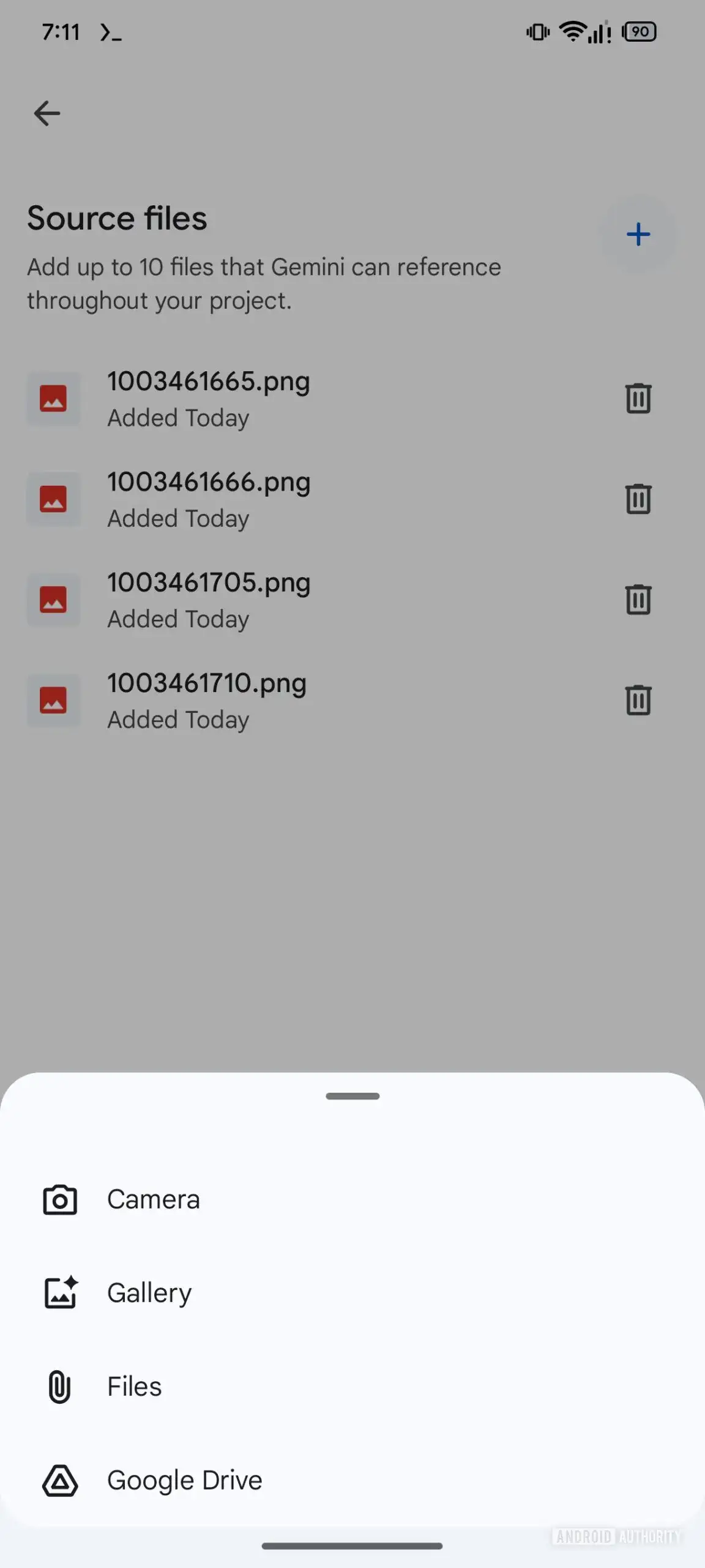 Google Gemini Projects-Tool – erster Blick auf Leak 8