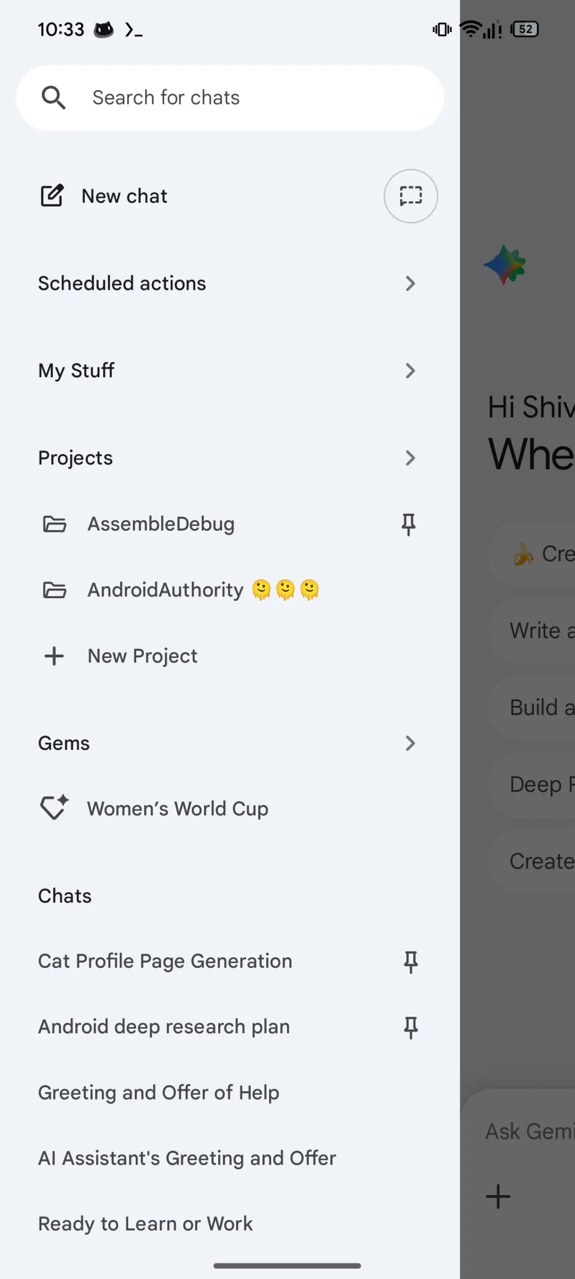 Google Gemini Projects-Tool – erster Blick auf Leak 7