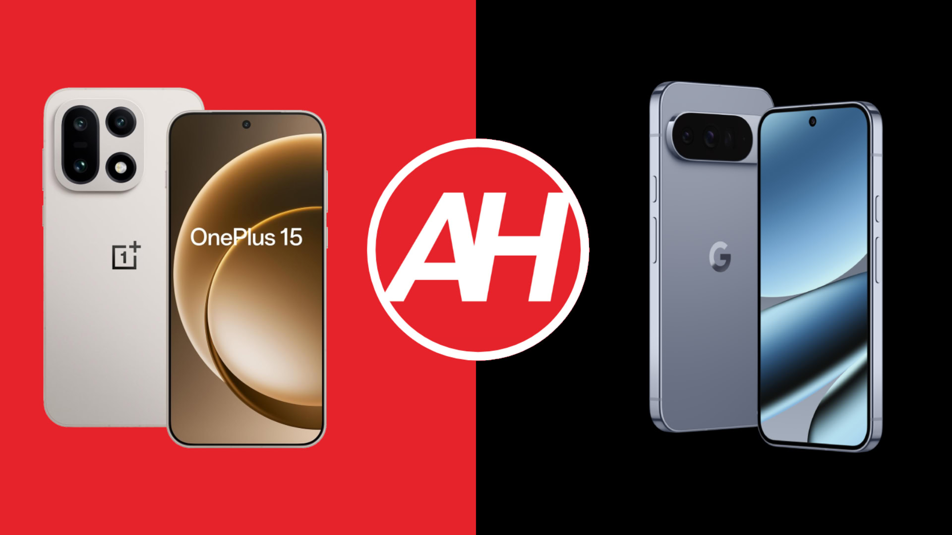 Telefonvergleiche: OnePlus 15 vs. Google Pixel 10 Pro XL