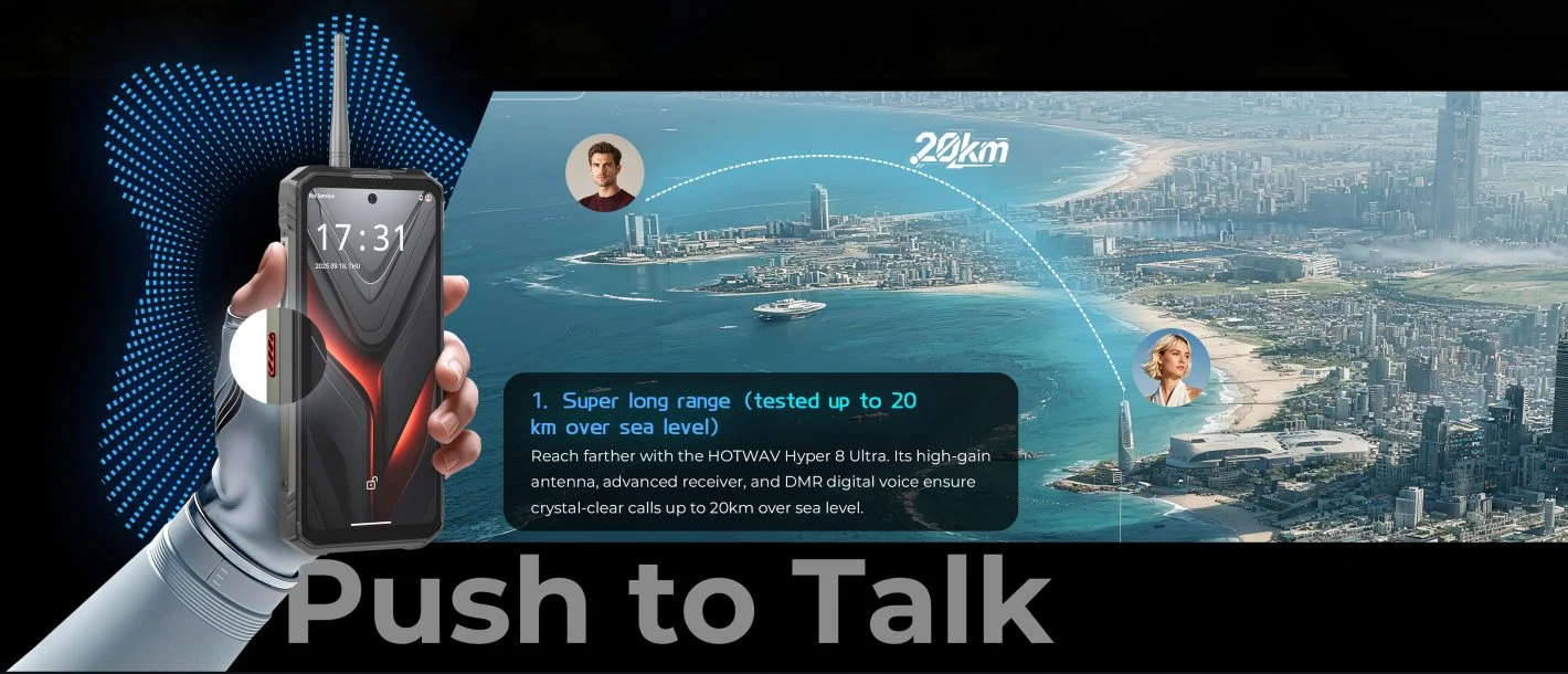 HOTWAV Hyper 8 Ultra Walkie-Talkie