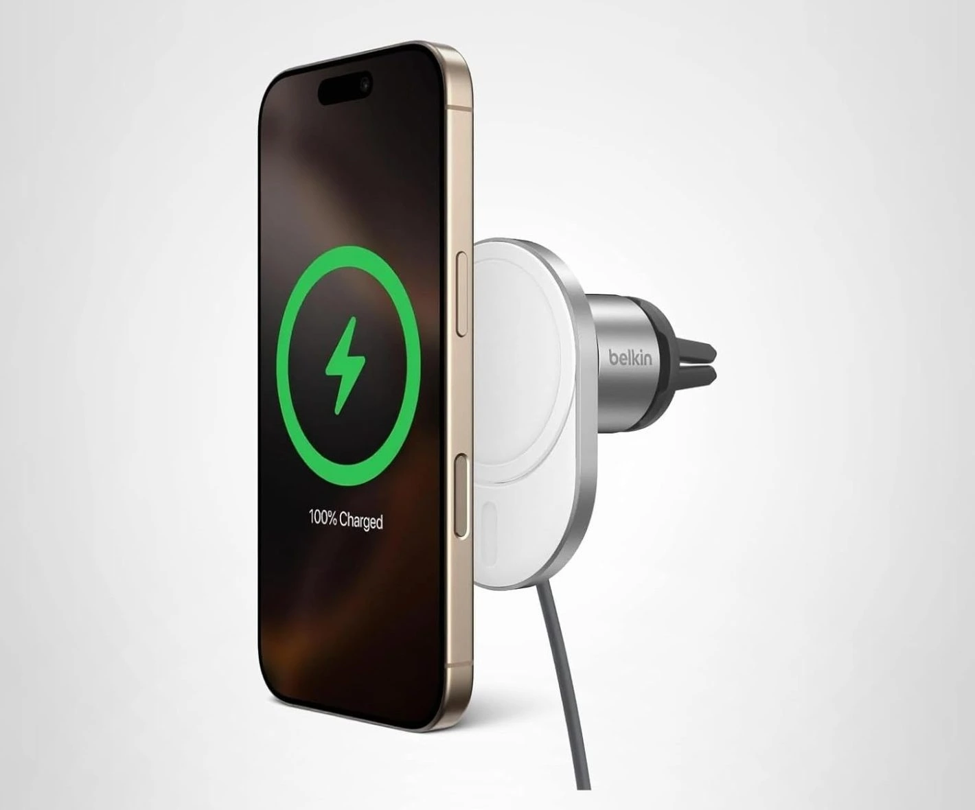 Belkin BoostCharge Pro kabelloses Autoladegerät mit MagSafe (10 W 15 W)
