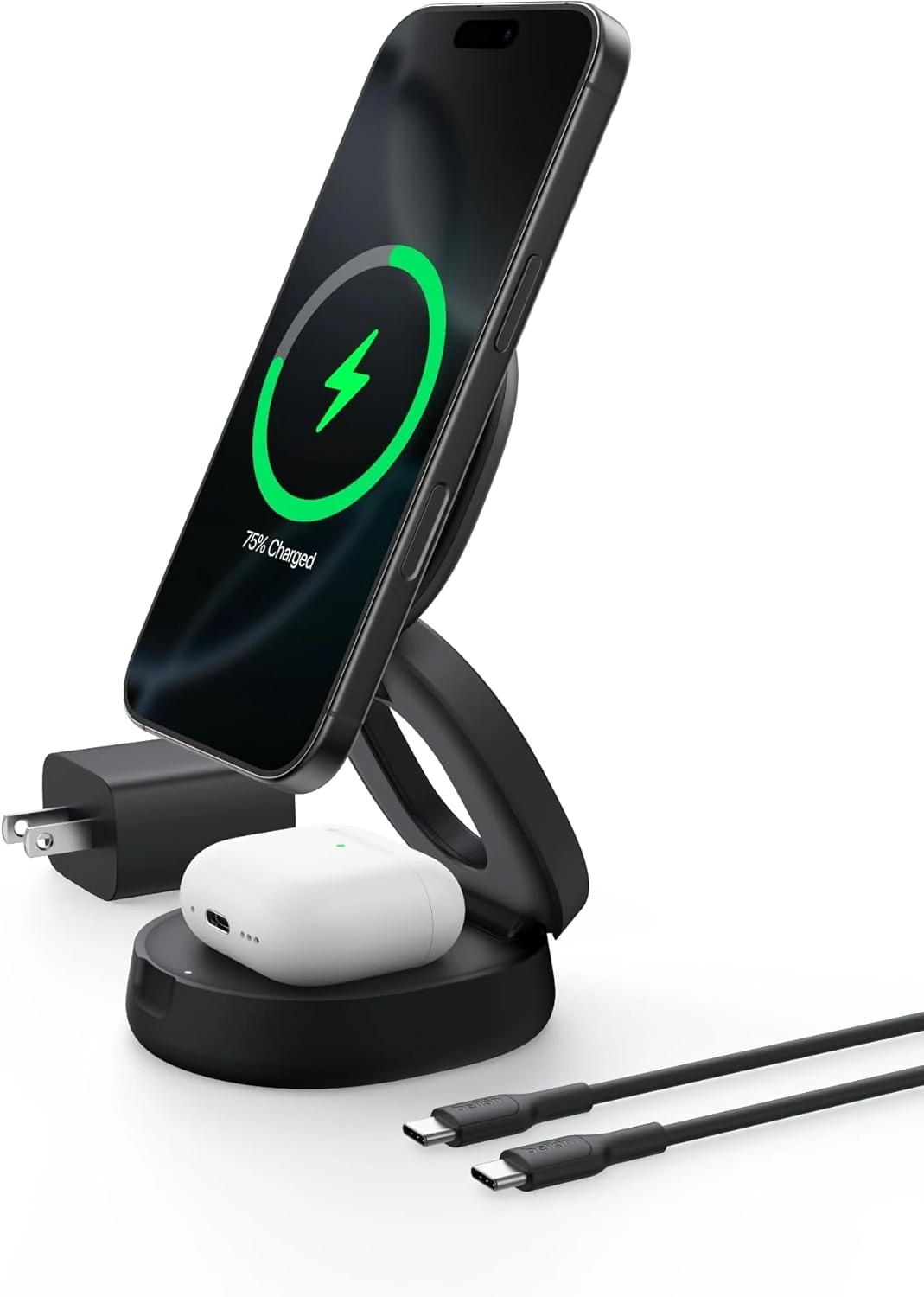 Belkin 2-in-1 zusammenklappbares Ladegerät