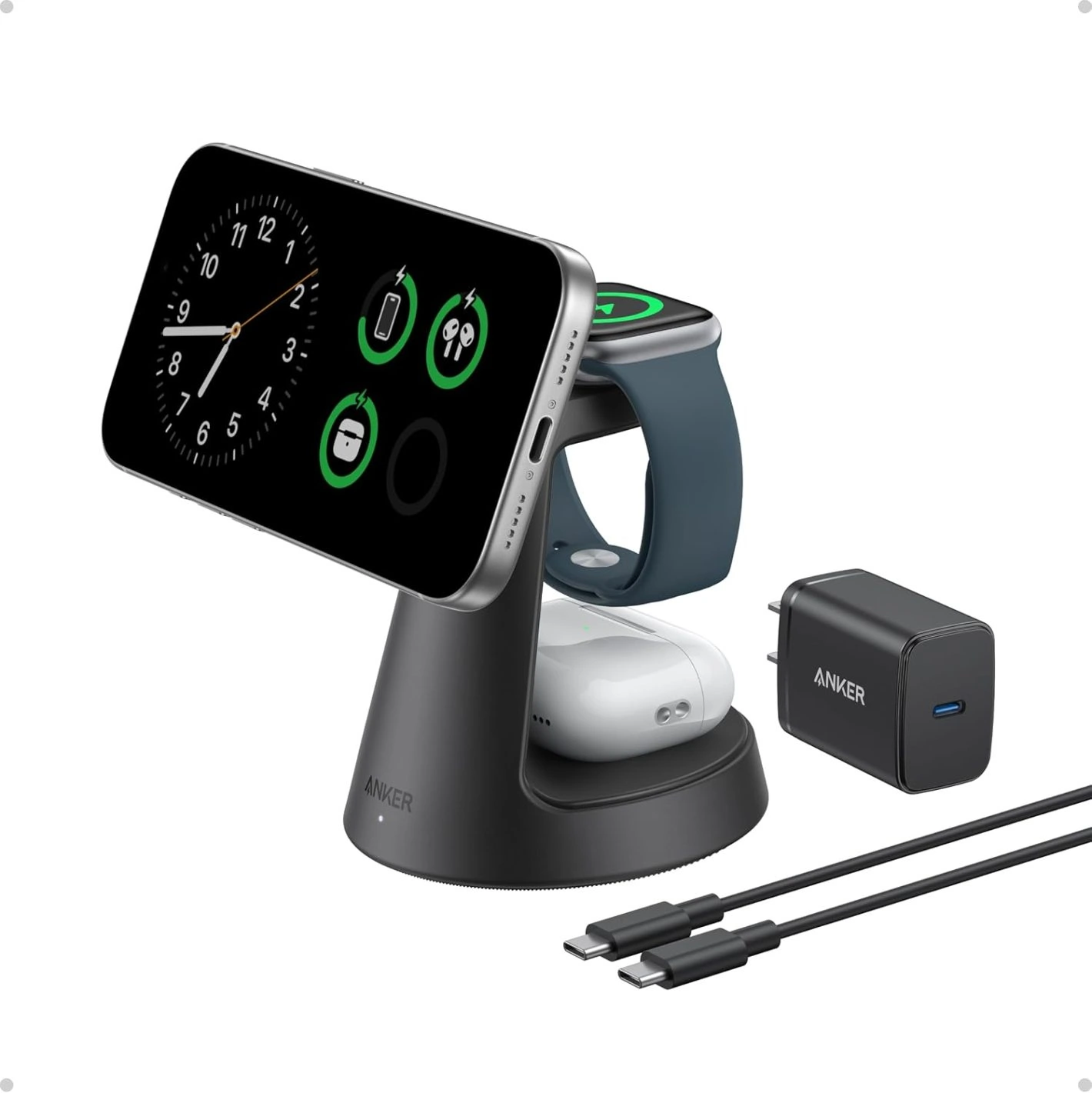 Anker MagGo 3 in 1 Ladestation Bild 1