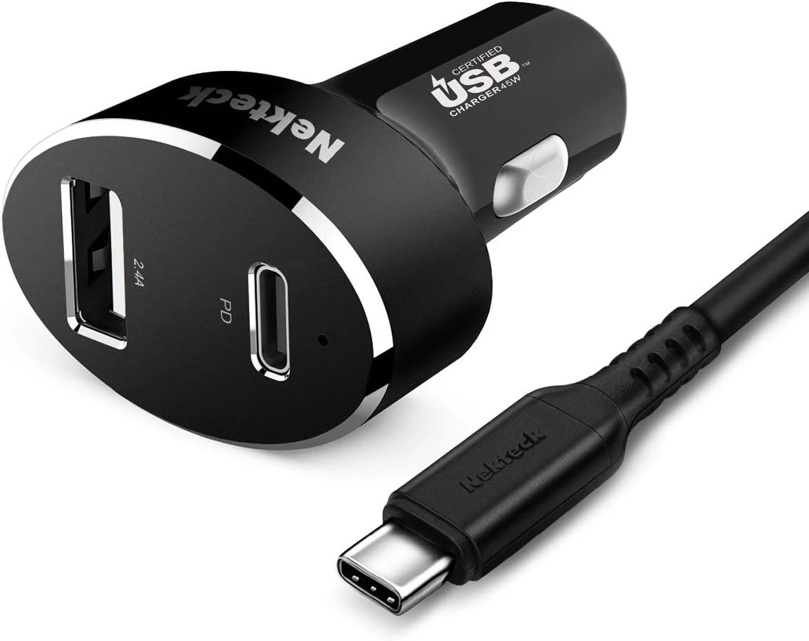 Nekteck 45W USB C Autoladegerät mit Kabel