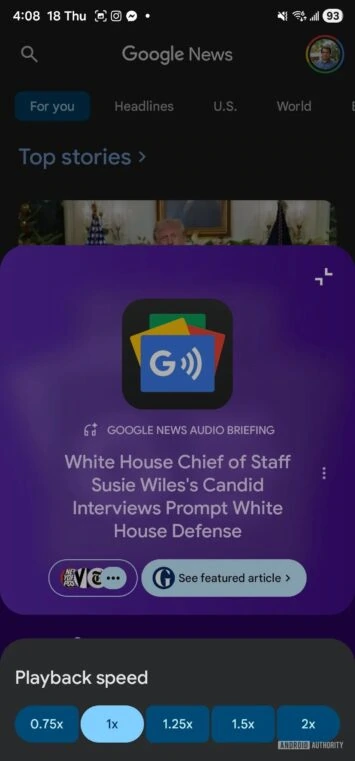 Audio-Briefings zur Google News-App 3