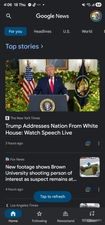 Audio-Briefings zur Google News-App 1