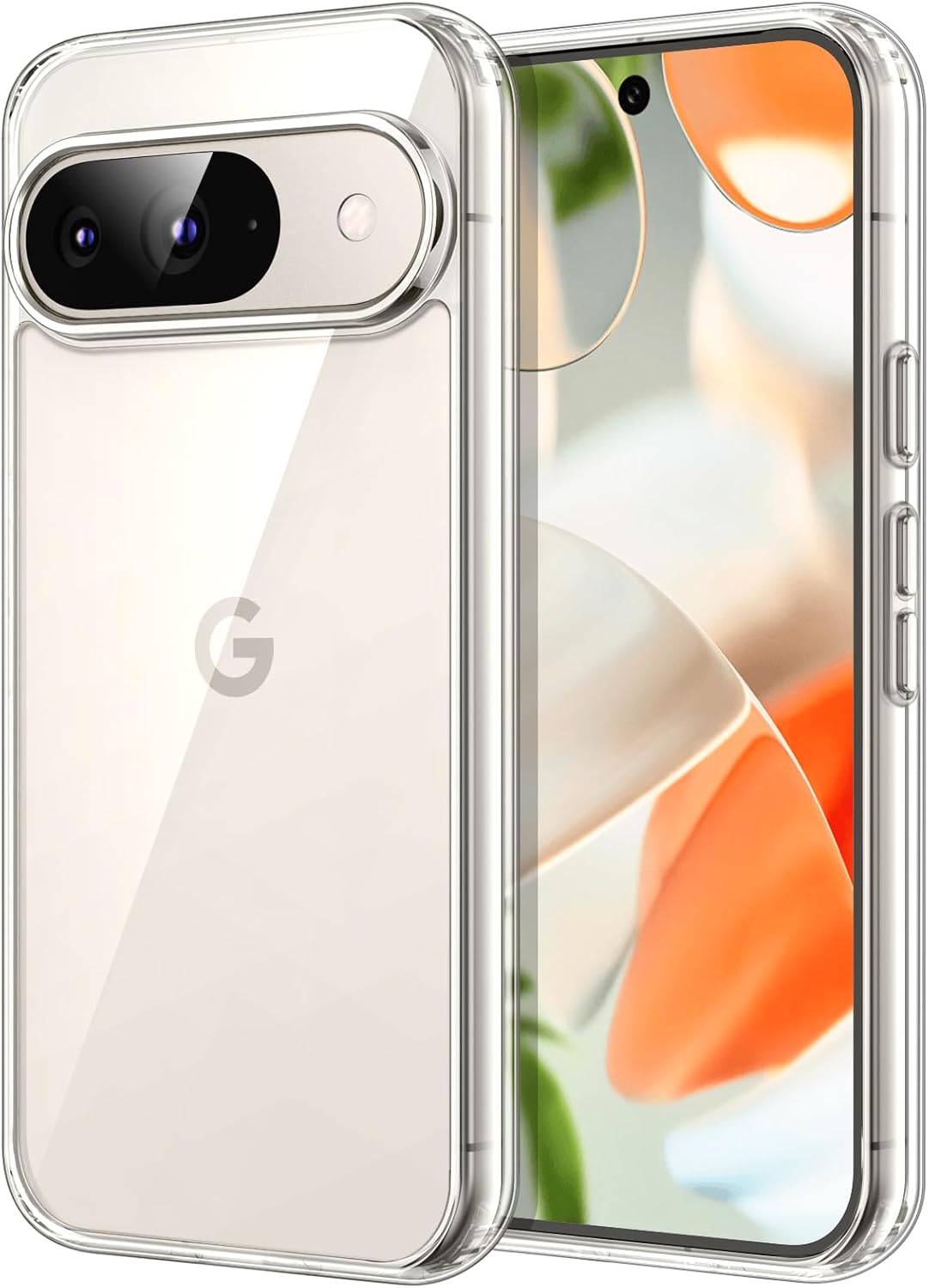 Durchsichtige JETech-Hülle für Pixel 9a