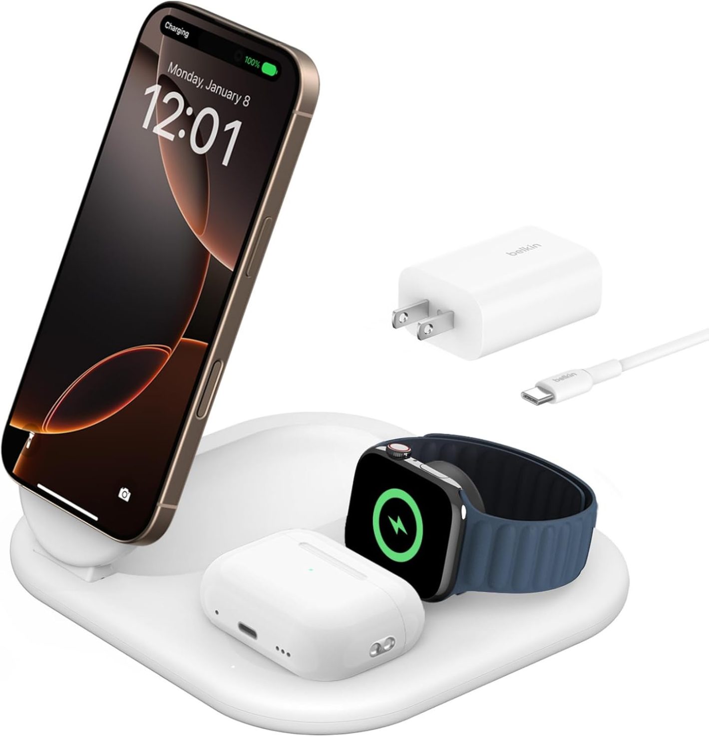 Belkin 3-in-1-Ladestation Bild 1