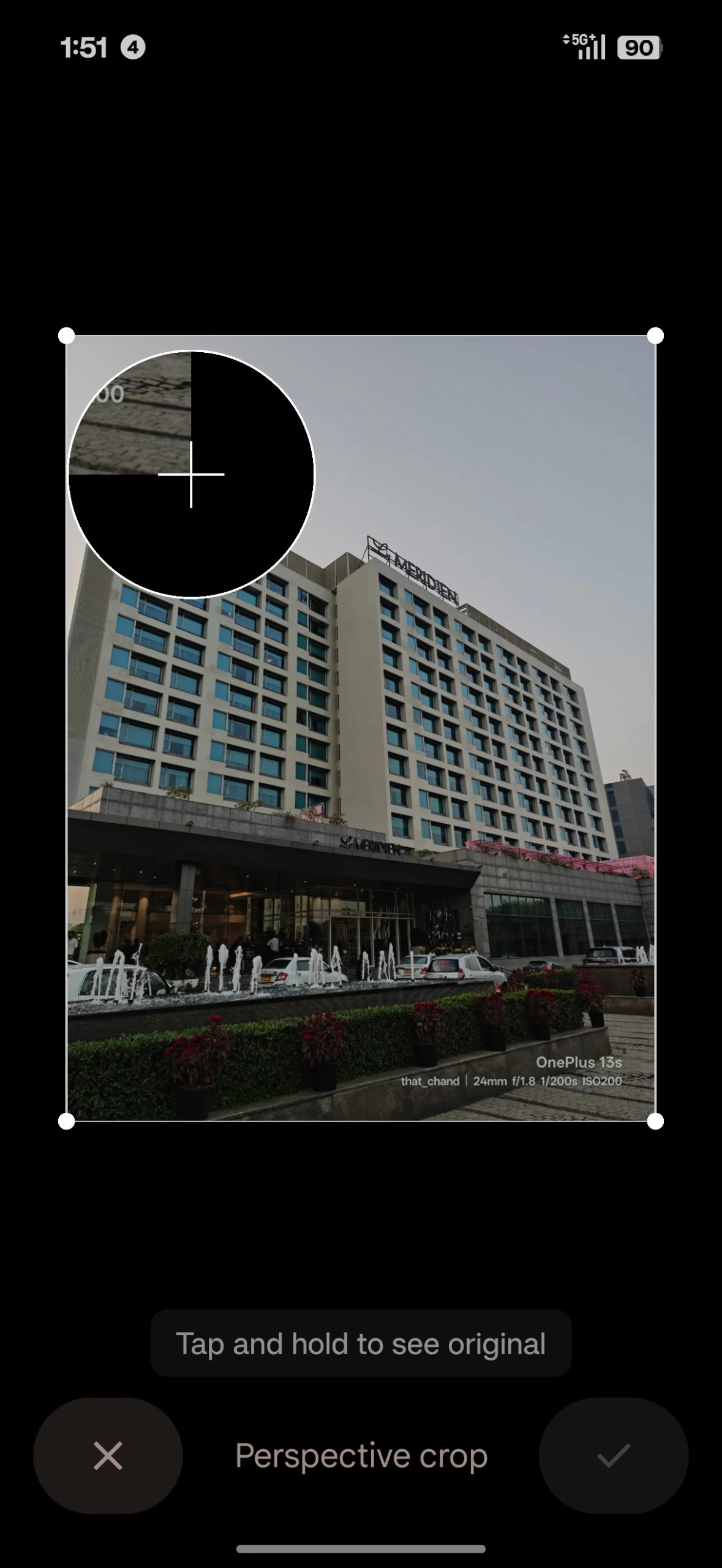 Google Fotos-Perspektivtool AH