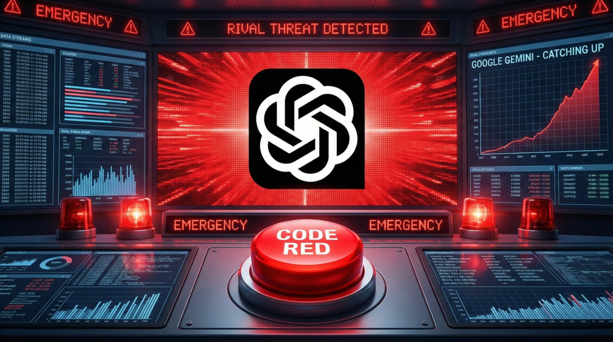 Featured image for Google’s Gemini Success Forces OpenAI to Declare ‘Code Red’