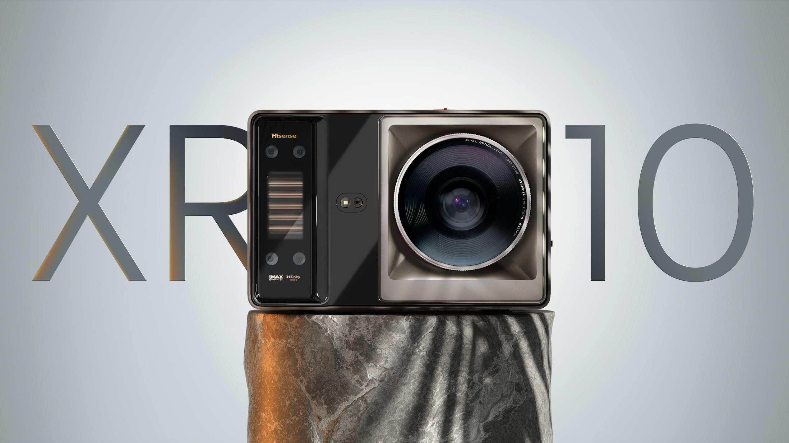 Hisense XR10 kommt auf der CES 2026 mit 300-Zoll-Projektionsleistung ganz groß raus