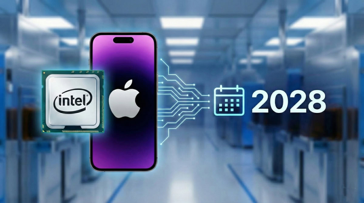 Intel könnte bis 2028 iPhone-Chips für Apple herstellen