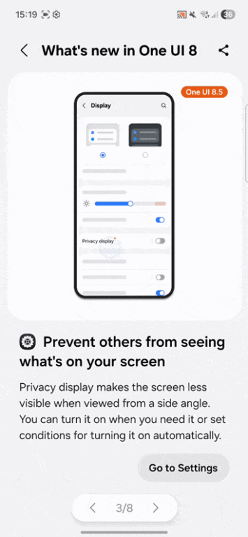 Samsung Tipps Privacy Display-Funktion 1