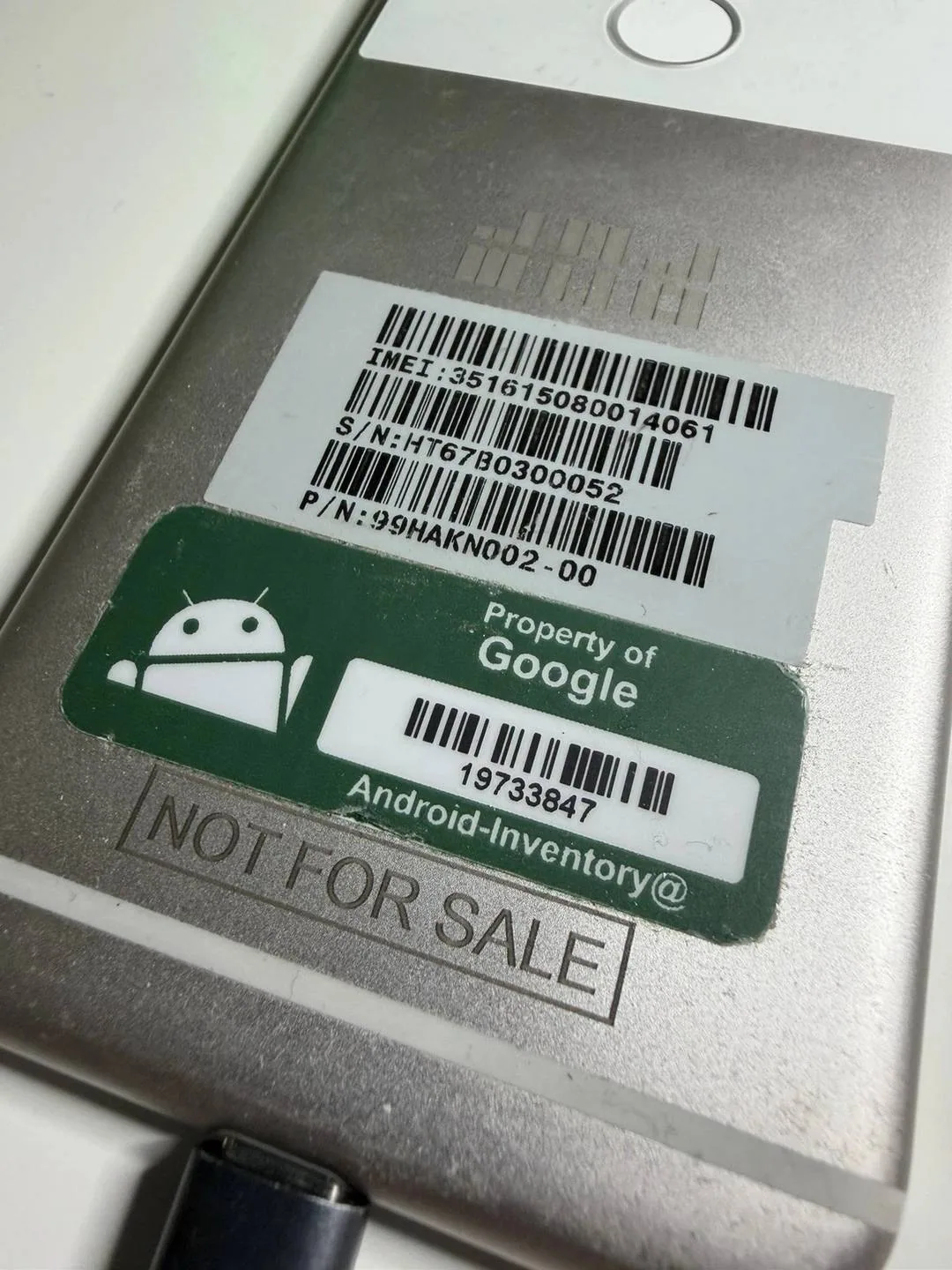 Google Pixel Prototyp eBay 3