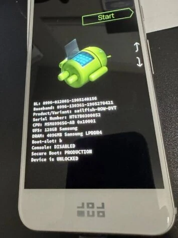 Google Pixel Prototyp eBay 4