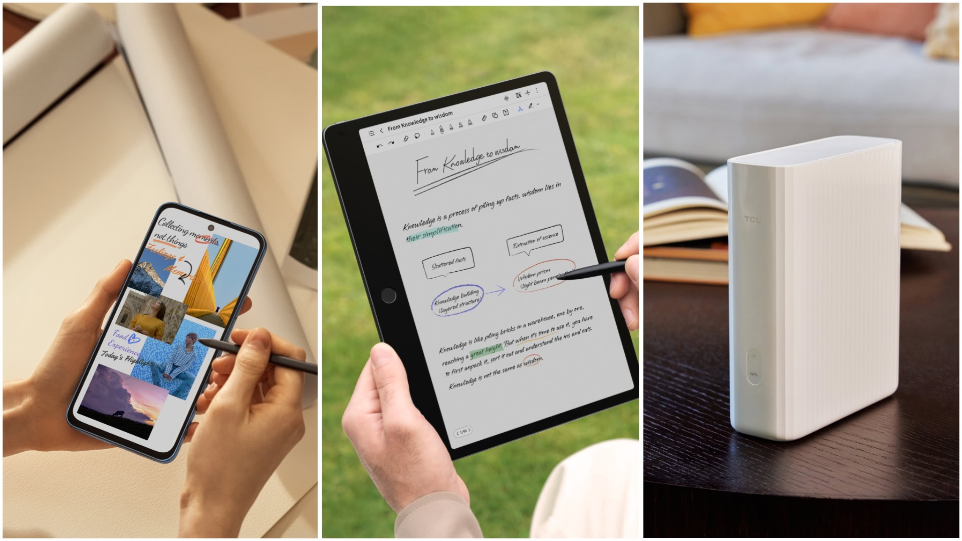 TCL stellt auf der CES 2026 neue Telefon-, Tablet- und Wi-Fi-7-Router vor