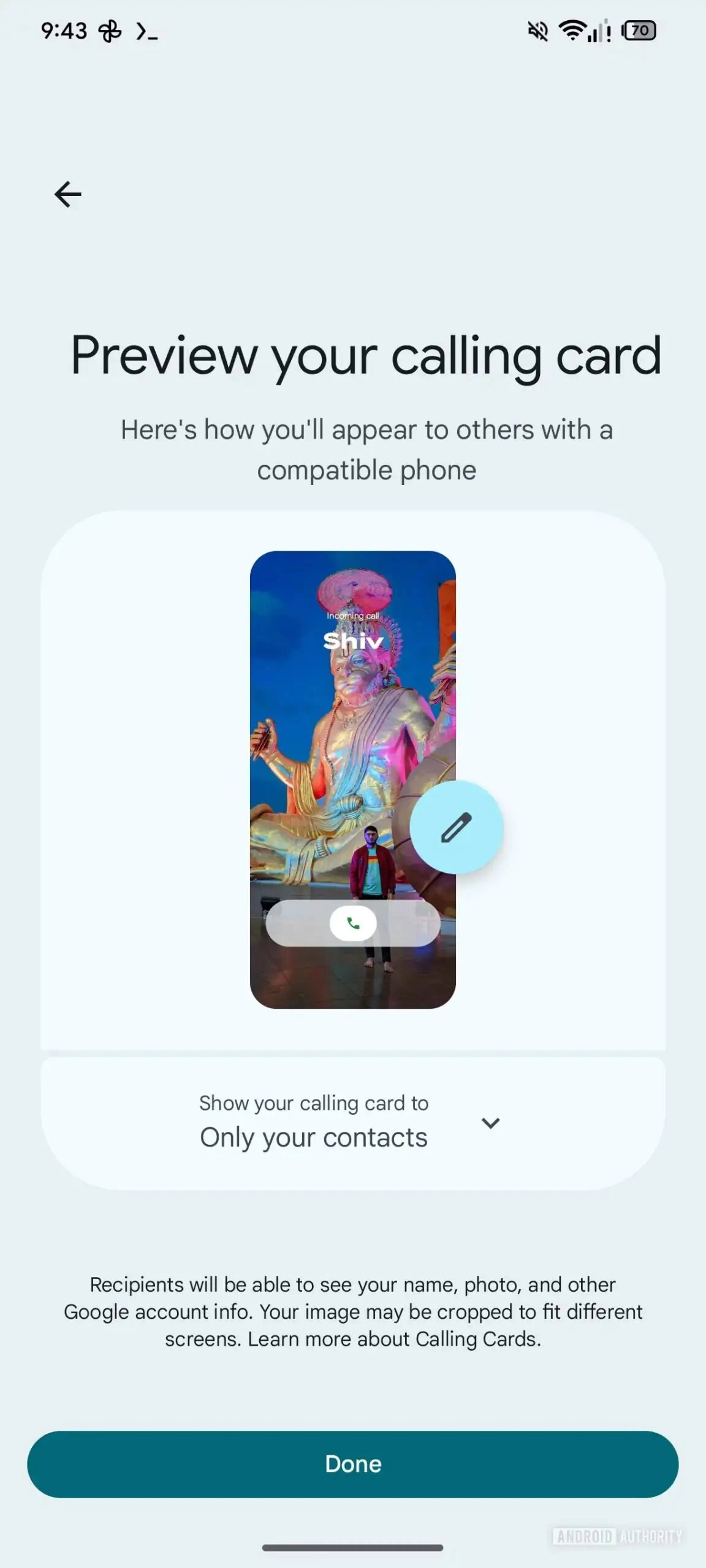 Meine Visitenkarte 5