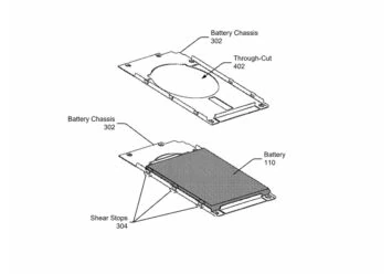 Patent für Pixel 11 Pro Fold-Akku (1)