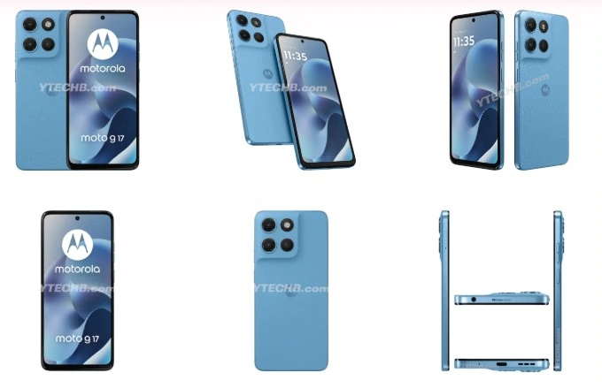 Moto G17 Alaska Blau