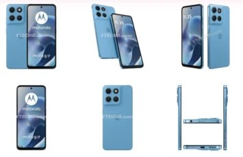 Moto G17 Alaska Blau