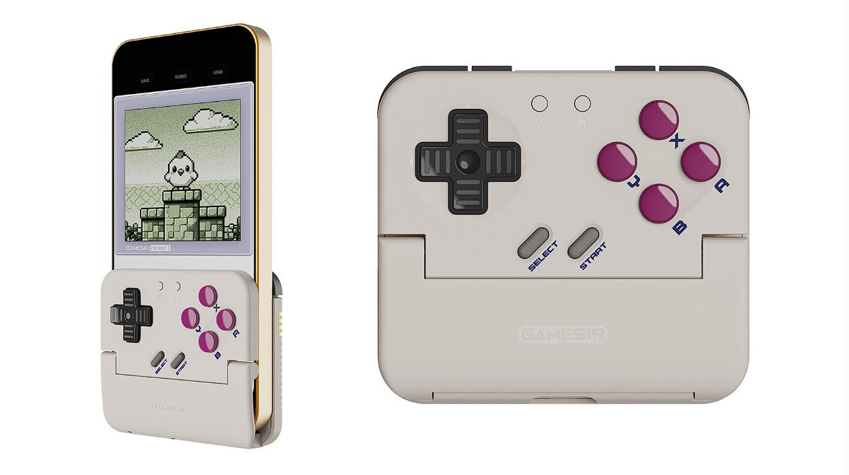 Der Pocket Taco Controller von GameSir verwandelt Ihr Telefon in einen klassischen Game Boy