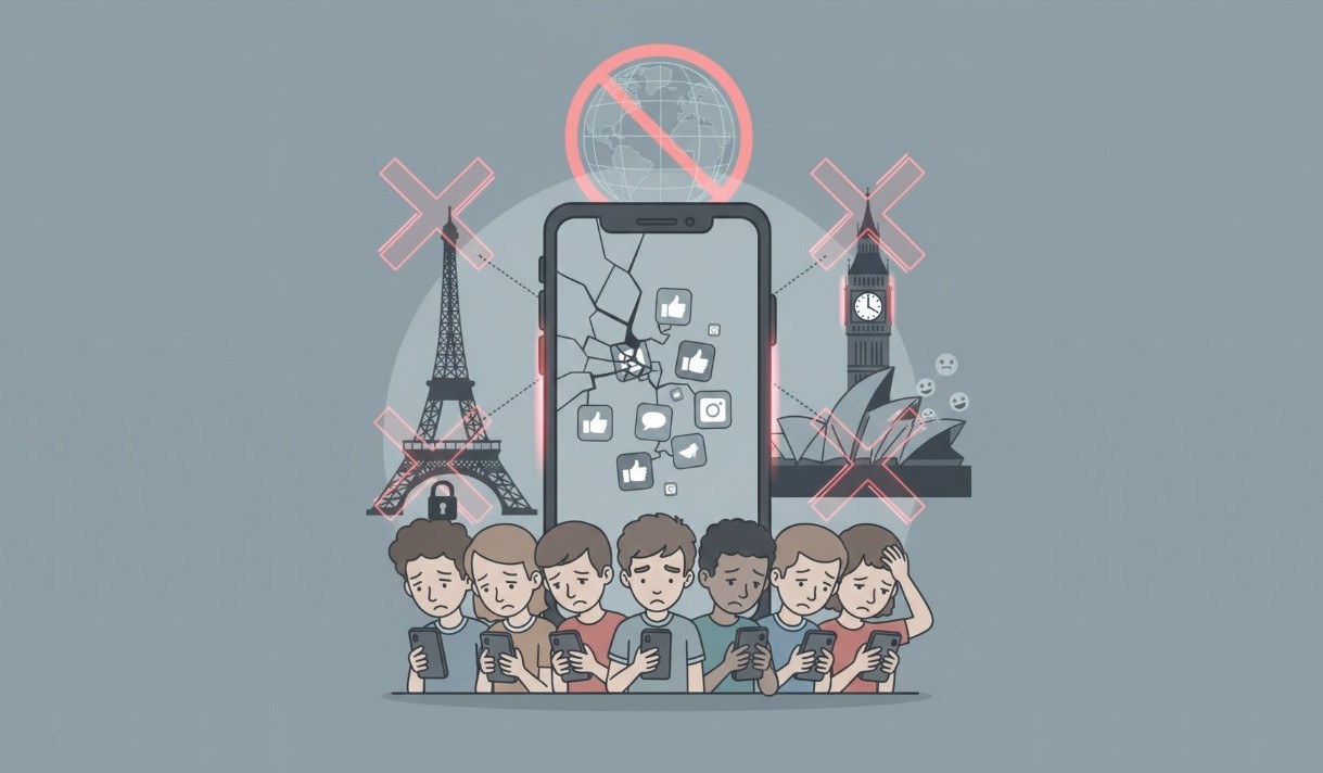 Frankreich und Großbritannien. Folgen Sie Australien