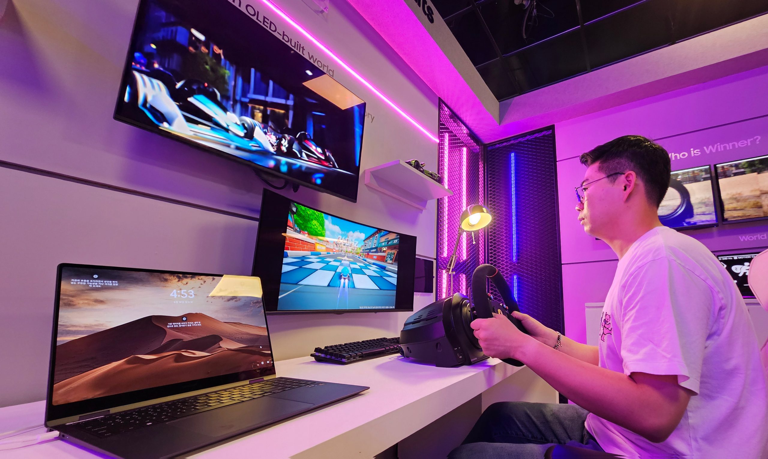 Samsung Display stellt auf der CES 2026 neue OLED-Technologie für Roboter und Wearables vor