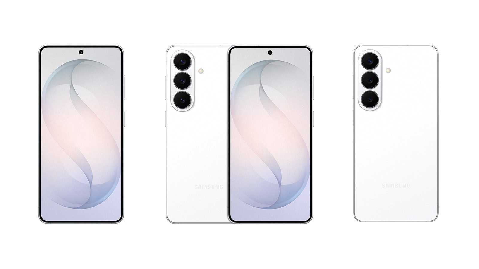 Dies ist das weiße Samsung Galaxy S26