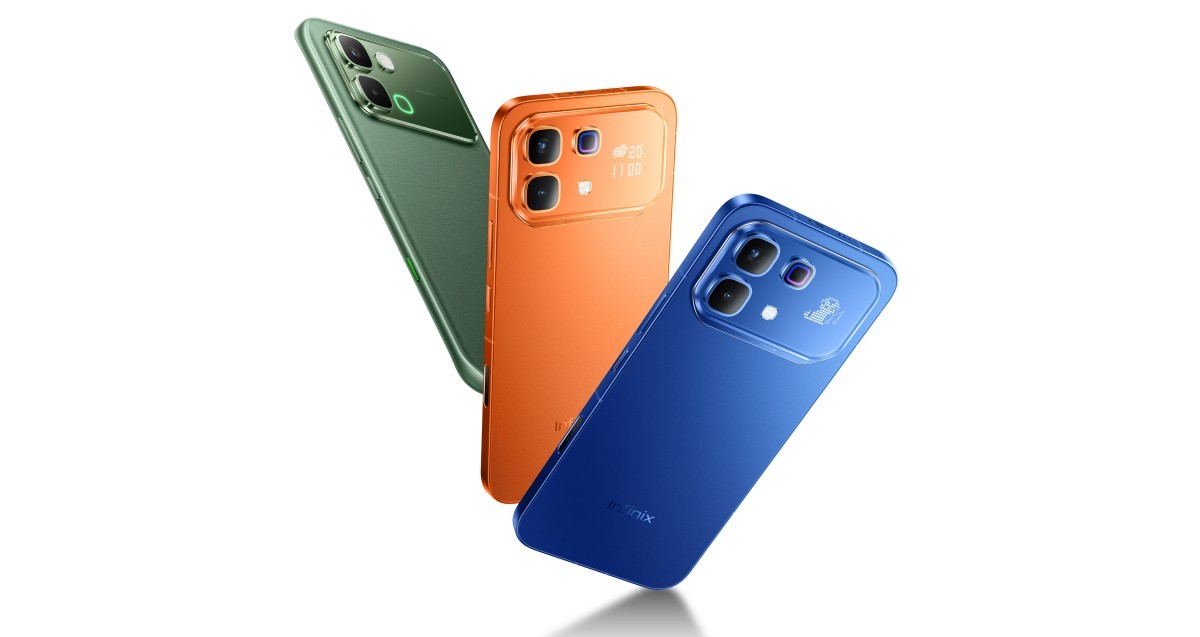 Infinix wechselt mit dem Note 60 Pro und seinem Matrix-Rückdisplay zu Snapdragon