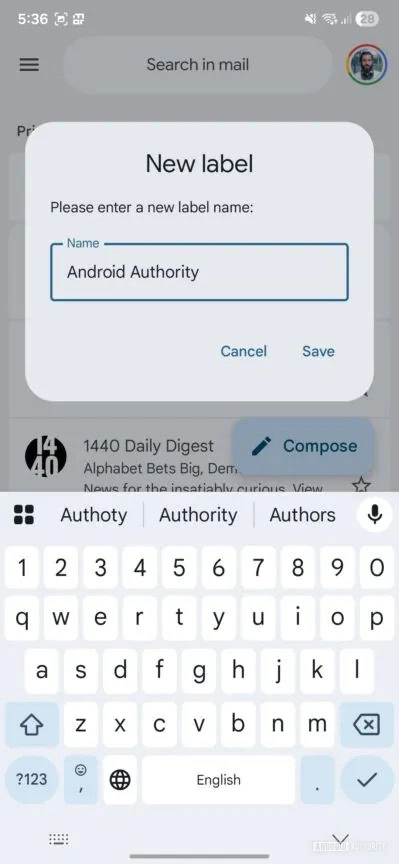 Gmail-Label erstellen