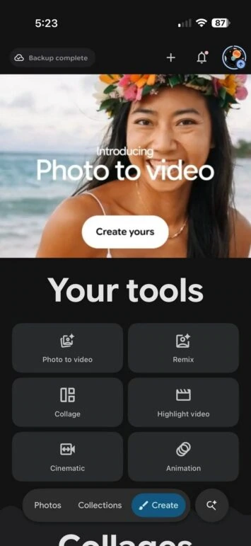 Schwebende Symbolleiste von Google Fotos 9to5Google 3