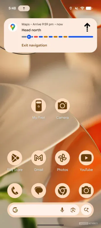 Neugestaltung von Android Live Updates 1