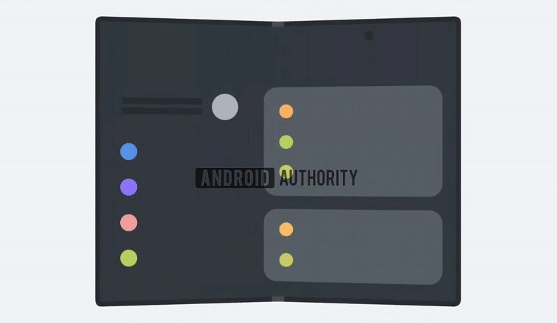 Samsung Wide Galaxy Z Fold Design-Animationsleck 2