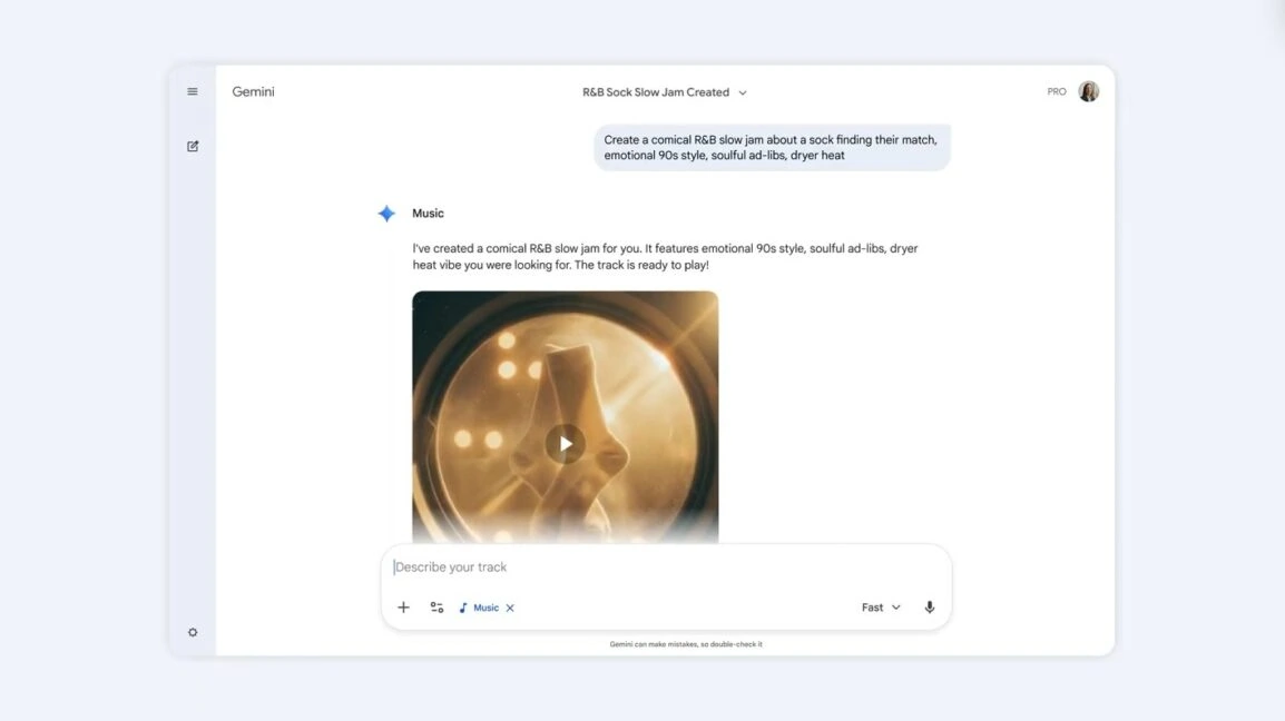 Google Gemini Lyria 3 KI-Musikgeneration 4