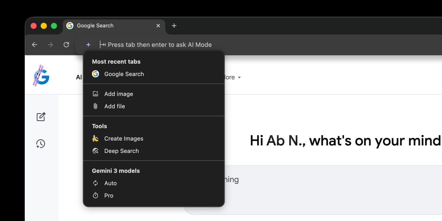 Die Adressleiste von Google Chrome ist jetzt ein integrierter KI-Assistent