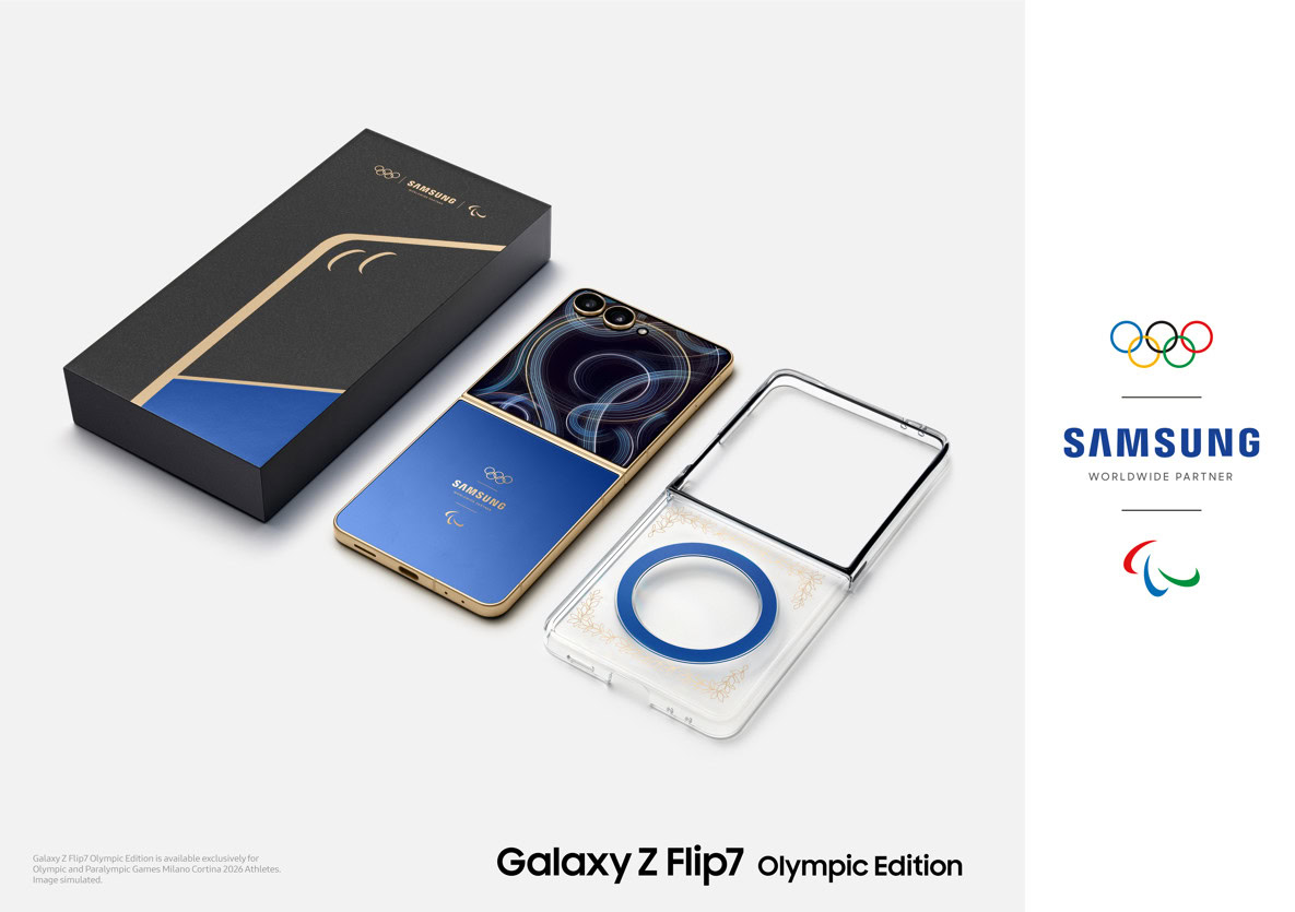 Ein Olympiateilnehmer verkauft sein kostenloses Galaxy Z Flip 7 Olympic Edition auf eBay, und das ist nicht billig