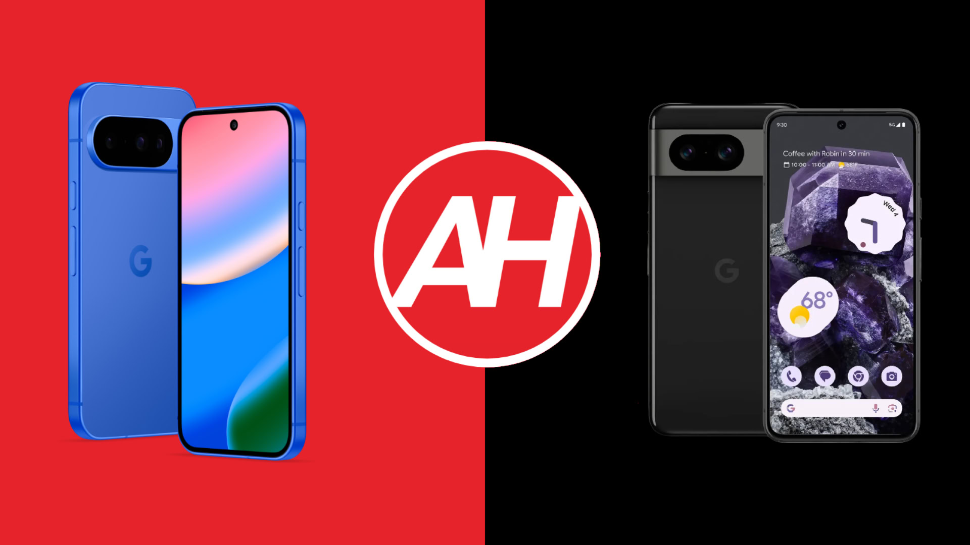 Telefonvergleiche: Google Pixel 10 vs. Google Pixel 8