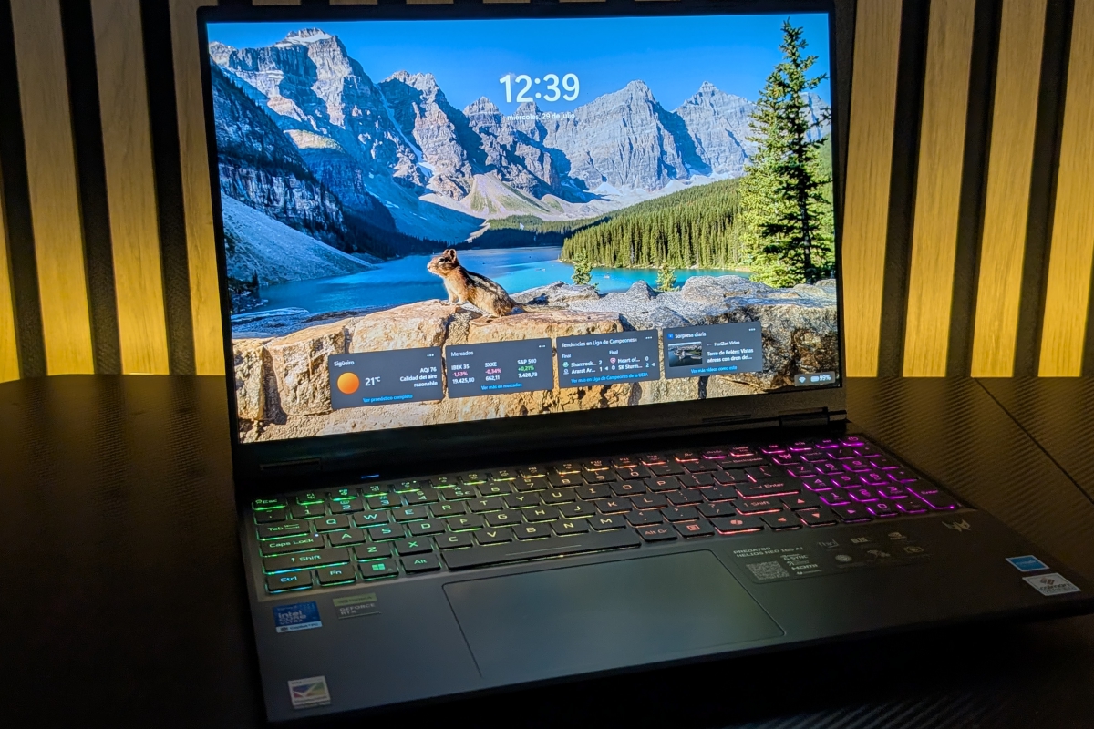Acer Predator Helios Neo 16S AI PHN16S-I51 Review: un portátil gaming sorprendentemente fino con más de 6 horas de autonomía