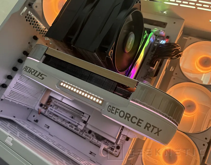 Geeknetic Gigabyte X870E AERO X3D WOOD Review: el estilo de los materiales nobles se combina con una técnica impecable 23