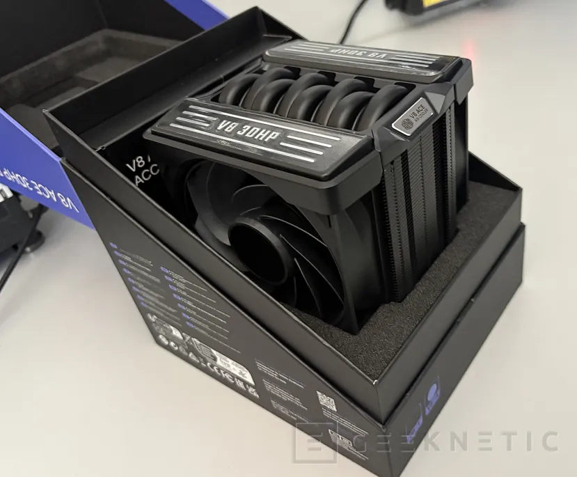 Geeknetic Cooler Master V8 ACE 3DHP Review: rendimiento de doble torre en un formato mucho más compacto 3