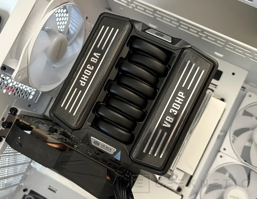 Geeknetic Cooler Master V8 ACE 3DHP Review: rendimiento de doble torre en un formato mucho más compacto 20